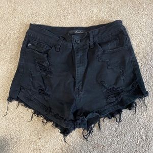 Distressed Kancan Shorts